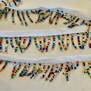 NWOT….12 feet of beaded trim
